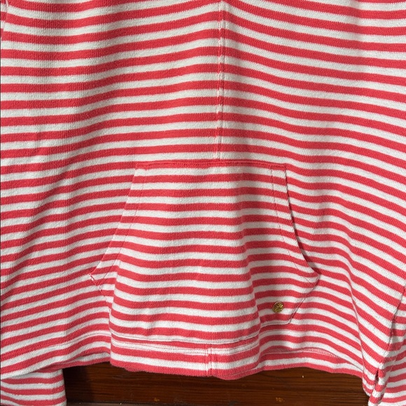 Lilly Pulitzer womens Cassi Popover Size M Cane Coral St Tropez Stripe - Picture 4 of 6